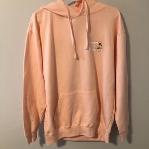 Rappers with Puppies Hoodie, Medium, Pink, Dog unlimited